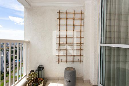 Varanda da Sala de apartamento para alugar com 1 quarto, 60m² em Tatuapé, São Paulo