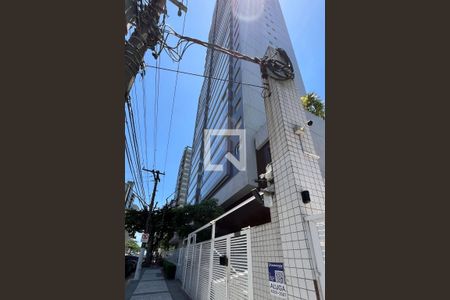 Fachada de apartamento para alugar com 3 quartos, 160m² em Embaré, Santos