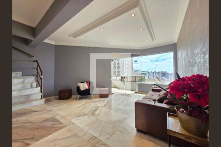 Sala  de apartamento à venda com 5 quartos, 322m² em Cruzeiro, Belo Horizonte