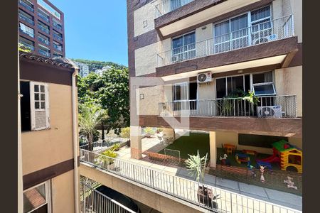 Sala - vista de apartamento à venda com 4 quartos, 108m² em Botafogo, Rio de Janeiro