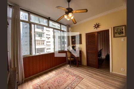 Sala de apartamento para alugar com 3 quartos, 110m² em Copacabana, Rio de Janeiro