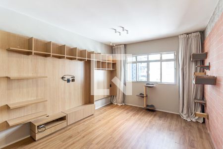 Sala de apartamento para alugar com 1 quarto, 50m² em Santa Cecilia, São Paulo