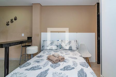 Quarto  de kitnet/studio para alugar com 1 quarto, 28m² em Minas Brasil, Belo Horizonte