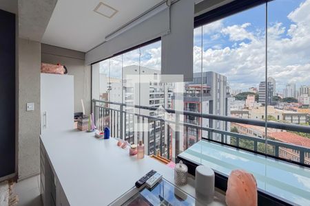 Varanda de kitnet/studio à venda com 1 quarto, 21m² em Vila Mariana, São Paulo