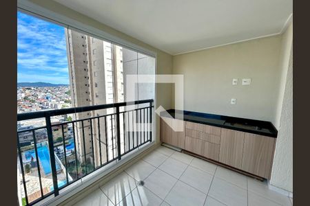 Varanda da Sala de apartamento para alugar com 2 quartos, 68m² em Jardim Flor da Montanha, Guarulhos