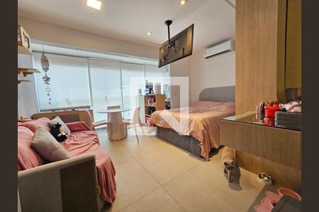 Sala/Quarto de apartamento à venda com 1 quarto, 28m² em Jardim das Acacias, São Paulo