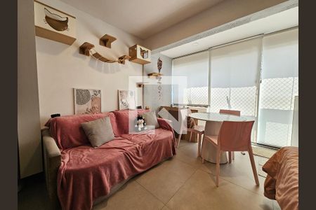 Sala/Quarto de apartamento à venda com 1 quarto, 28m² em Jardim das Acacias, São Paulo