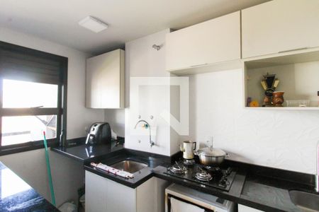 Sala/Cozinha de apartamento para alugar com 2 quartos, 52m² em Centro, Canoas