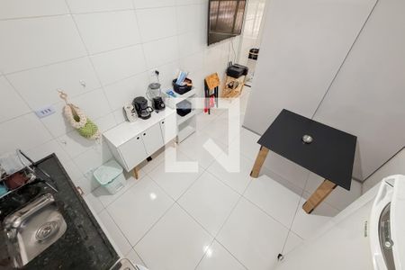 Sala e Cozinha de apartamento à venda com 1 quarto, 27m² em Sé, São Paulo