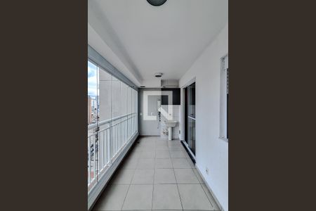 Varanda da Sala de apartamento para alugar com 1 quarto, 37m² em Cambuci, São Paulo