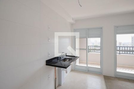 Cozinha  de apartamento à venda com 2 quartos, 47m² em Vila Mazzei, São Paulo