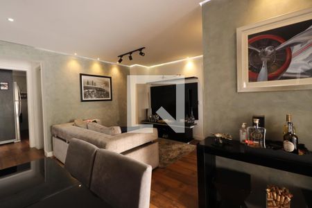 Sala de apartamento à venda com 3 quartos, 106m² em Chácara Califórnia, São Paulo