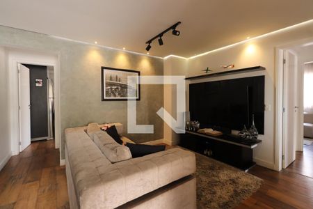 Sala de apartamento à venda com 3 quartos, 106m² em Chácara Califórnia, São Paulo