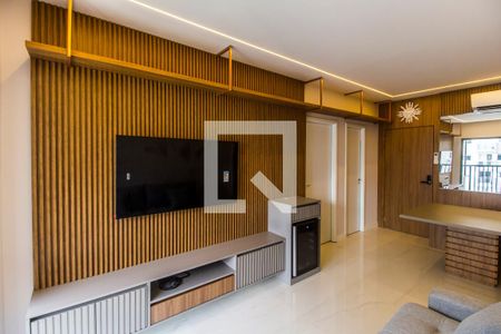 Sala  de apartamento para alugar com 1 quarto, 54m² em Alphaville Industrial, Barueri