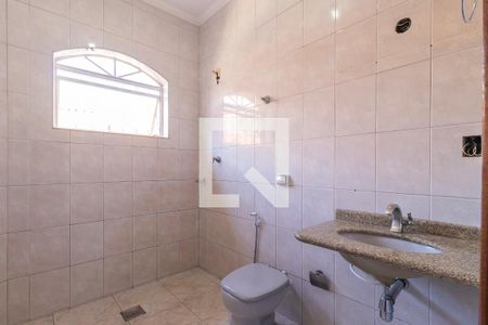 Banheiro da suíte de casa à venda com 3 quartos, 120m² em Bosque de Barão Geraldo, Campinas