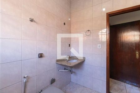 Banheiro da suíte de casa à venda com 3 quartos, 120m² em Bosque de Barão Geraldo, Campinas