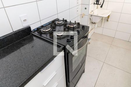 Cozinha - Fogão de apartamento à venda com 2 quartos, 41m² em Bonsucesso, Rio de Janeiro