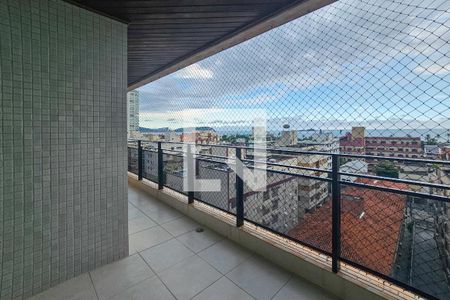 varanda  de apartamento para alugar com 2 quartos, 125m² em Jardim Tres Marias, Guarujá