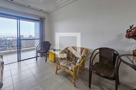 Sala de apartamento para alugar com 2 quartos, 125m² em Jardim Tres Marias, Guarujá