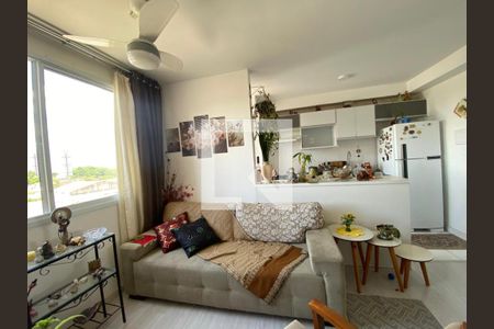 Sala de apartamento para alugar com 2 quartos, 43m² em Santo Amaro, São Paulo