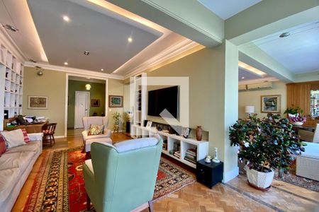 Sala  de apartamento para alugar com 3 quartos, 227m² em Copacabana, Rio de Janeiro