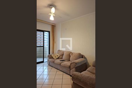 Sala de apartamento para alugar com 2 quartos, 86m² em Vila Caiçara, Praia Grande