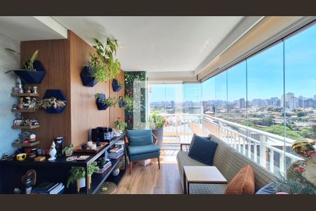 Varanda de apartamento à venda com 2 quartos, 80m² em Vila Anastácio, São Paulo