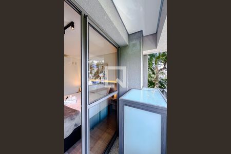 Varanda de kitnet/studio para alugar com 1 quarto, 23m² em Vila Mariana, São Paulo