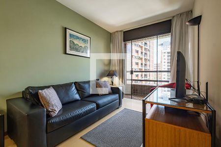 Sala/Cozinha de apartamento para alugar com 1 quarto, 43m² em Pinheiros, São Paulo