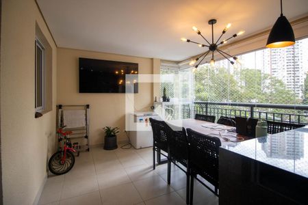 Varanda gourmet de apartamento à venda com 3 quartos, 96m² em Vila Andrade, São Paulo