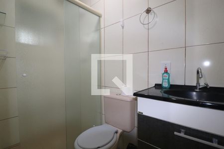 Banheiro Quarto 1 Suíte de casa à venda com 3 quartos, 157m² em Parque Capuava, Santo André
