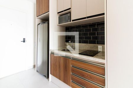 Cozinha de kitnet/studio para alugar com 1 quarto, 25m² em Perdizes, São Paulo