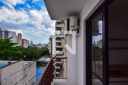 Varanda de apartamento para alugar com 1 quarto, 40m² em Vila Andrade, São Paulo