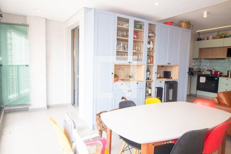 Sala de Jantar / Varanda Gourmet de apartamento à venda com 3 quartos, 95m² em Jardim das Acacias, São Paulo