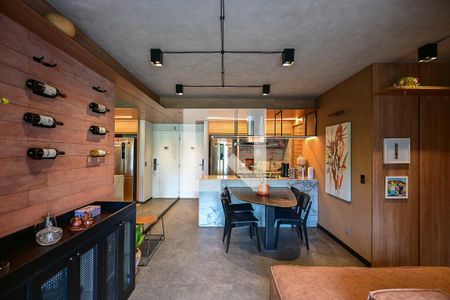 Sala de apartamento à venda com 1 quarto, 65m² em Jardim Ampliacao, São Paulo