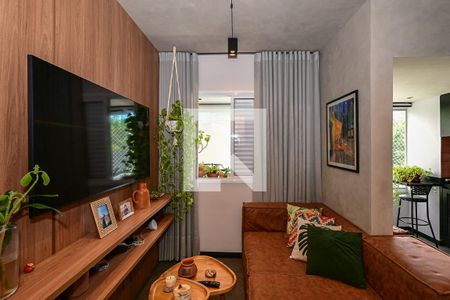 Sala de Tv de apartamento à venda com 1 quarto, 65m² em Jardim Ampliacao, São Paulo