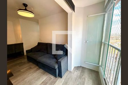 Varanda da Sala de apartamento à venda com 2 quartos, 47m² em Vila Itapegica, Guarulhos