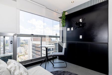 Studio de kitnet/studio para alugar com 1 quarto, 29m² em Jardim das Acacias, São Paulo