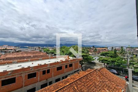 Vista da sala de apartamento para alugar com 1 quarto, 48m² em Maracanã, Praia Grande