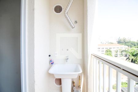 Varanda da Sala/Quarto de kitnet/studio à venda com 1 quarto, 29m² em Brás, São Paulo