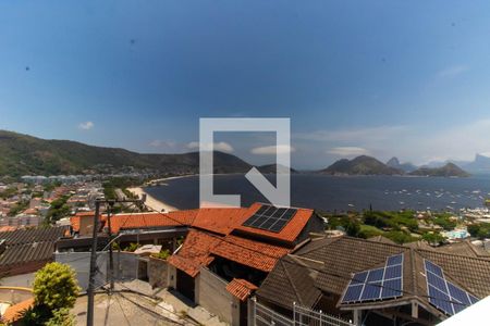 Vista da Sala de casa à venda com 5 quartos, 570m² em São Francisco, Niterói