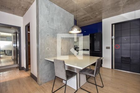Sala de Jantar de apartamento para alugar com 1 quarto, 70m² em Panamby, São Paulo