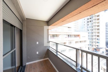 Varanda de kitnet/studio à venda com 1 quarto, 27m² em Vila Clementino, São Paulo