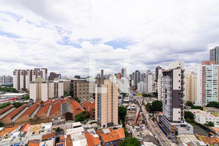 Varanda de kitnet/studio à venda com 1 quarto, 32m² em Pompeia, São Paulo
