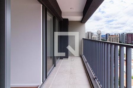 Varanda de kitnet/studio à venda com 1 quarto, 32m² em Pompeia, São Paulo