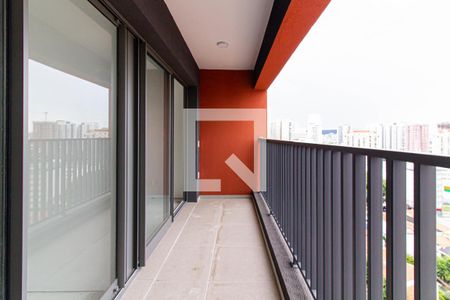 Varanda de apartamento para alugar com 1 quarto, 32m² em Pompeia, São Paulo