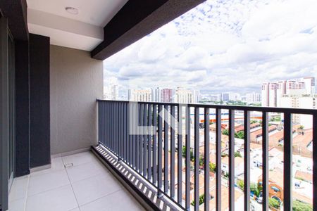 Varanda de kitnet/studio à venda com 1 quarto, 32m² em Pompeia, São Paulo