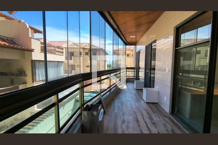 Varanda  de apartamento à venda com 3 quartos, 92m² em Recreio dos Bandeirantes, Rio de Janeiro