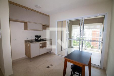 Sala de apartamento para alugar com 1 quarto, 35m² em Santo Amaro, São Paulo