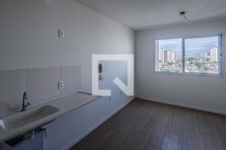 quarto e cozinha _2 de apartamento à venda com 1 quarto, 22m² em Vila Dom Pedro I, São Paulo